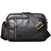 Bolso de hombro de piel de vaca